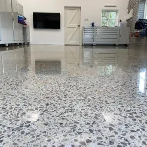 Concrete flooring detail